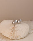 Olivia Polished Shell Hoops