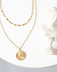 The Bright Sun Gold Necklace For Sale - Jeweley Online | Chic Chic Bon