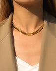 Cuban Attitude Gold Chain