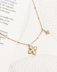 Merlot Shell Cross Pendant