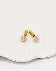 Elegant Glamour Pearl Stud Earrings - Fashion Jewelry | Chic Chic Bon
