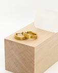 Heaven Brushed Twin Hoop Earrings - Fashion Jewelry | Chic Chic Bon