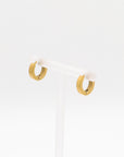Lavish Charm Gold Bold Hoop Earrings - Fashion Jewelry | Chic Chic Bon