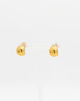 Peace Oath Gold Stud Earrings - Fashion Jewelry | Chic Chic Bon