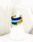 Eden Fun Enamel Gold Ring - Fashion Jewelry | chic chic bon