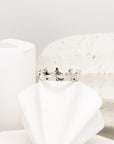 The Silver Crown Adjustable Ring - Everyday Jewelry | chic chic bon