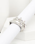 Burrata Hammered Silver Ring - Everyday Jewelry | chic chic bon