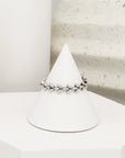 Minty Garland Silver Adjustable Ring - Everyday Jewelry | chic chic bon