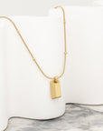 Maison Gold Nugget Pendant Necklace - Everyday Jewelry - Chic Chic Bon