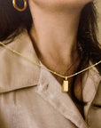 Maison Gold Nugget Pendant Necklace - Everyday Jewelry - Chic Chic Bon