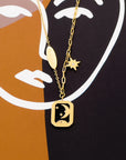 Galaxy Moon and Star Pendant Necklace - Fashion Jewelry | Chic Chic Bon