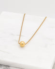 Golden Marble Choker Necklace - Everyday Jewelry | Chic Chic Bon