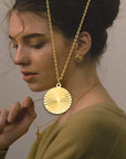 The Bright Sun Gold Necklace - Jewelry Store | Chic Chic Bon