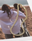 Parker Light Gold Chain Necklace - Fashion Jewelry | Chic Chic Bon