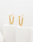 Marcie Beads Front to Back Stud Drop Earrings - Fashion Jewelry | Chic Chic Bon