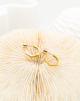 Jolin Hex Nut Stud Hoop Earrings - Fashion Jewelry | Chic Chic Bon
