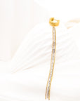 Ana De Single Threader Chain Drop Earring For Sale - Fashion Jewelry | Chic Chic Bon