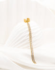 Ana De Single Threader Chain Drop Earring For Sale - Fashion Jewelry | Chic Chic Bon