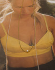 Pearl Venus Layered Chain with Micro Pearl Necklace - Everyday Jewelry | Chic Chic Bon
