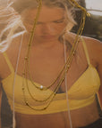 Jupiter Layered Gold Chain Necklace - Everyday Jewelry | Chic Chic Bon