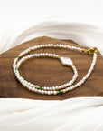 Jasmine Pearl Gem Choker Necklace - Everyday Jewelry | Chic Chic Bon