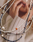 River Pearl Gem Choker Necklace - Everyday Jewelry | Chic Chic Bon