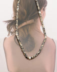 Dalmatian Jasper Pepper Stone Choker Necklace - Fashion Jewelry | Chic Chic Bon