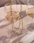 Preston Layered Pearl Pair Set Necklace - Everyday Jewelry | Chic Chic Bon
