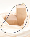 Oceana Lapis Beads Layered Choker Necklace - Everyday Jewelry | Chic Chic Bon