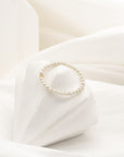 Micro pearl ring