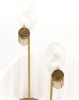 Moonlight Gold Vintage Thread Hook Earrings - Everyday Jewelry | chic chic bon