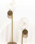 Moonlight Gold Vintage Thread Hook Earrings - Everyday Jewelry | chic chic bon