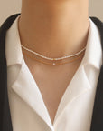 Pearl Venus Layered Chain Necklace - Everyday Jewelry | Chic Chic Bon