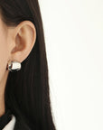 Olivia Polished Shell Hoops