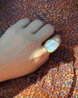 Oki Chunky Irregular Shell Gold Ring - Everyday Jewelry | Chic Chic Bon