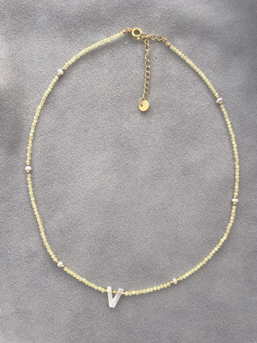 Vienna Pearl Gem Choker