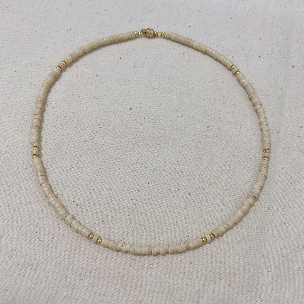 Ivory Gemstone Choker