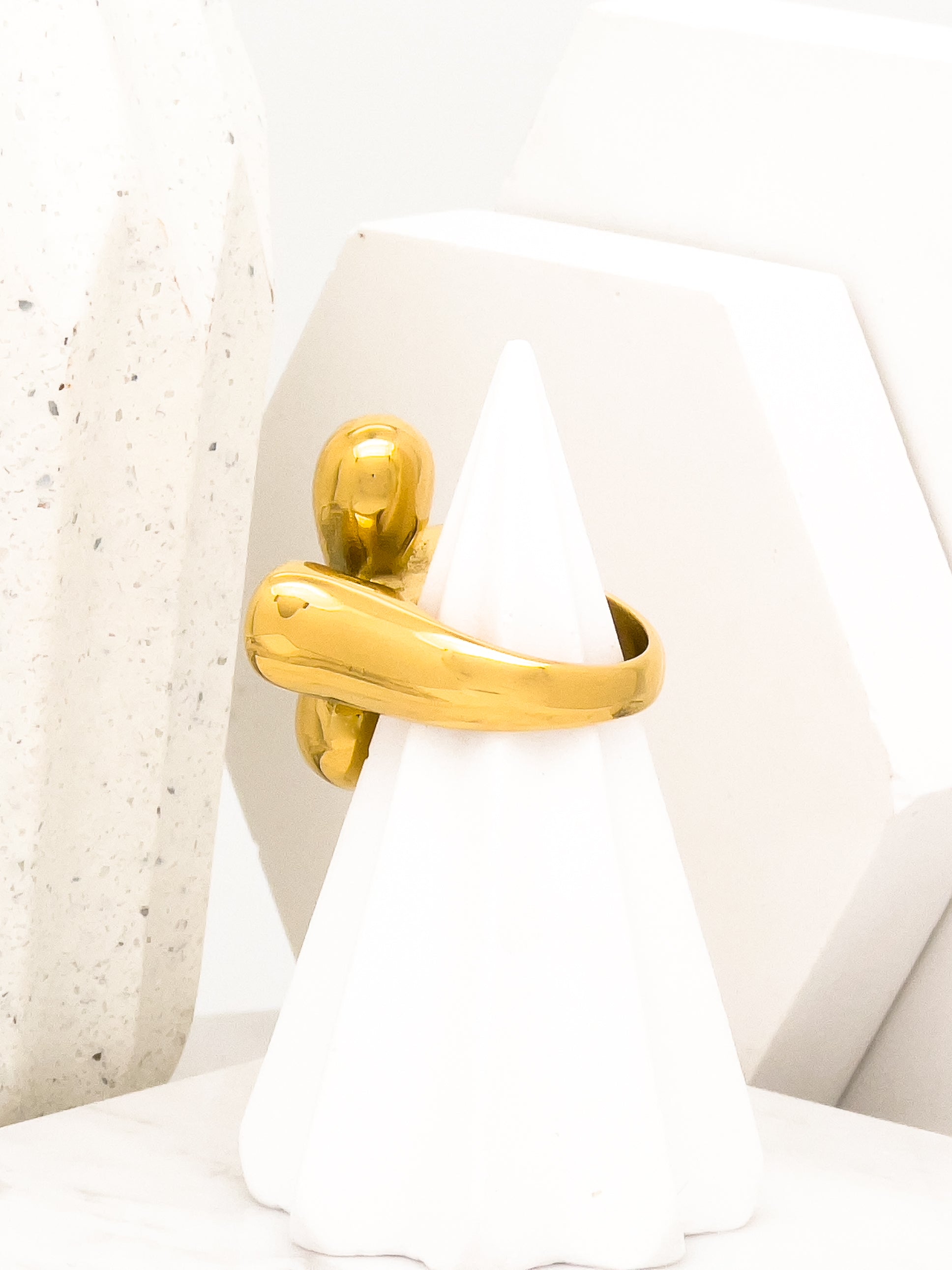 Good Clover Statement Ring - Everyday Jewelry | chic chic bon