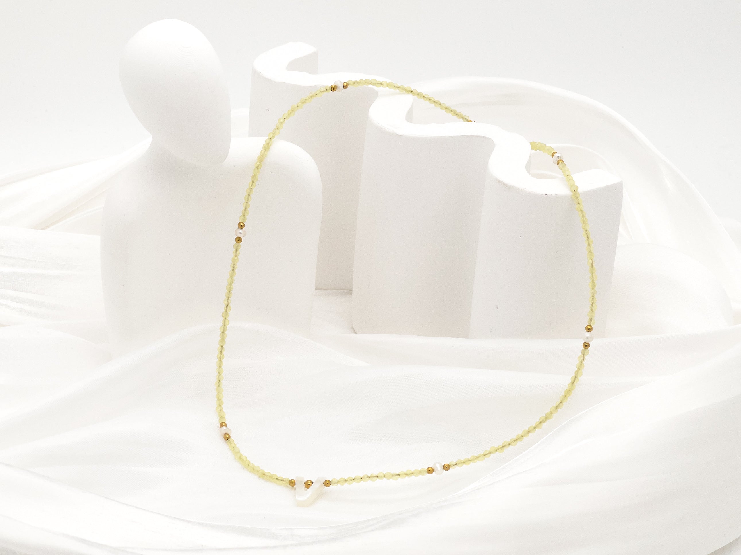 Vienna Pearl Gem Choker Necklace - Everyday Jewelry | Chic Chic Bon
