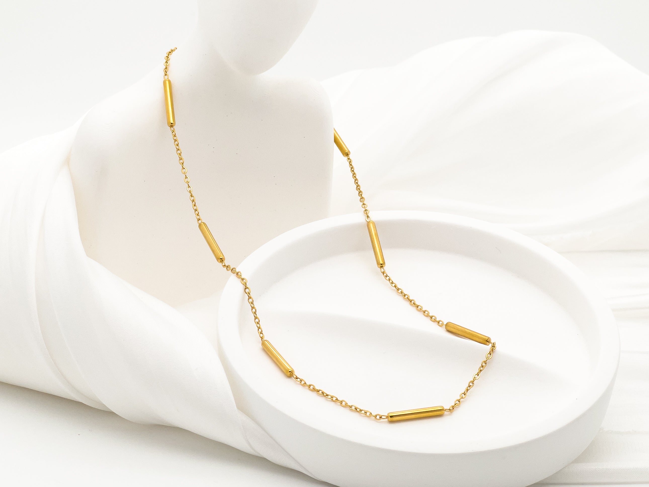 Priscilla Joint Gold Chain Necklace - Everyday Jewelry | Chic Chic Bon
